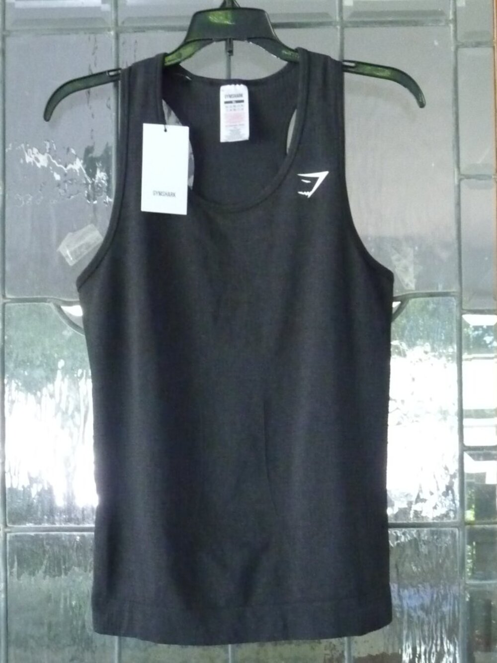 GYMSHARK Vital Seamless Tank Top Black